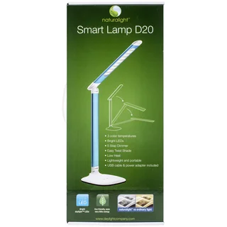 Smart Lamp D20 Desk Lamp Metallic Silver