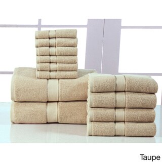 Elegance Spa Egyptian Cotton 600 GSM 12-piece Towel Set