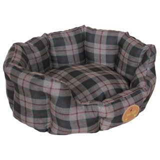 Wick-Away Nano-Silver and Anti-Bacterial Water Resistant Round Circular Dog Bed