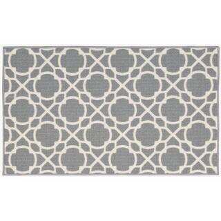 Waverly Fancy Free and Easy Perfect Fit Stone Area Rug by Nourison (2'6 x 4')