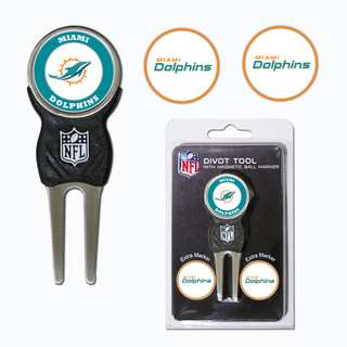 NFL Miami Dolphins Golf Divot Tool Pack