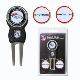 NFL Denver Broncos Golf Divot Tool Pack