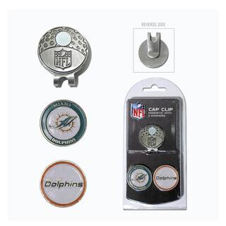 NFL Miami Dolphins Magnetic Cap Clip and Marker Set