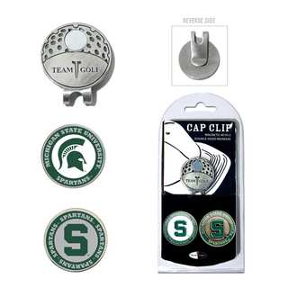 Michigan State Spartan Magnetic Cap Clip and Marker Set