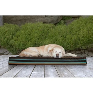 FurHaven Water-Resistant Deluxe Indoor/ Outdoor Orthopedic Pet/ Dog Bed