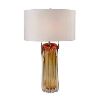 Dimond Ferrara Free Blown Glass Amber Table Lamp