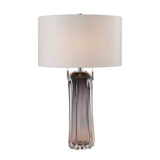 Dimond Ferrara Free Blown Glass Purple Table Lamp