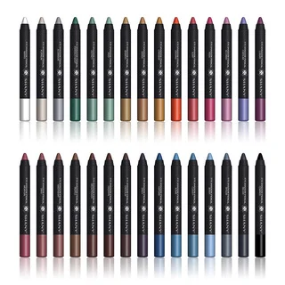 Shany Chunky Eye Shadow Pencil Eye Liner with Vitamin E and Aloe Vera (Set of 30 Colors)