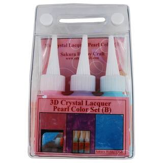Sakura 3DCL Pearl Color Lacquer Set B 03034 Hobby Craft (Set of 3)