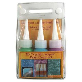 Sakura 3DCL Pearl Color Lacquer Set A 03033 Hobby Craft (Set of 3)