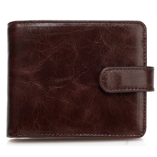 Vicenzo Leather's Pelotas Classic Distressed Leather Trifold Men's Wallet