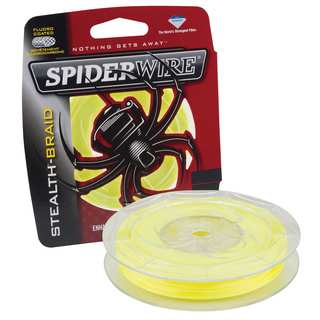 Spiderwire Stealth Braid Hi-Vis Yellow 6-pound 300 Yards