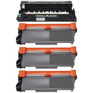 4-pack Replacing Brother 3 by TN-660 Toner Cartridge Plus 1 by DR-630 Drum Unit