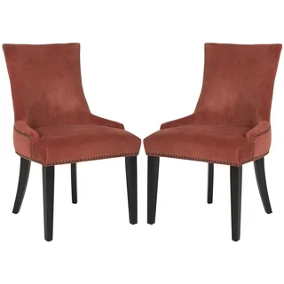 Safavieh En Vogue Dining Lester Rust Side Chairs (Set of 2)
