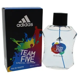 Adidas Team Five Men's 3.4-ounce Eau de Toilette Spray (Special Edition)