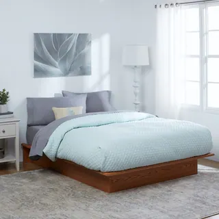Oak Full Platform Bed