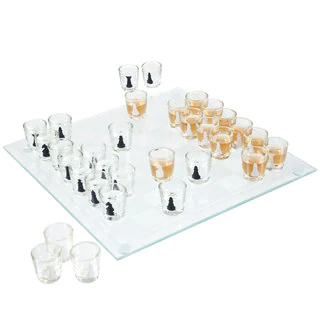Shot Glass Drinking Game Chess Set