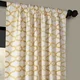 Exclusive Fabrics Illusions Printed Cotton Curtain (1 Panel) - Thumbnail 7