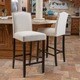 Logan 30-inch Fabric Backed Barstool by Christopher Knight Home (Set of 2) - Thumbnail 0