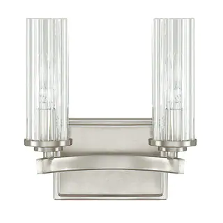 Capital Lighting Donnie Osmond Emery Collection 2-light Brushed Nickel Bath/ Vanity Light
