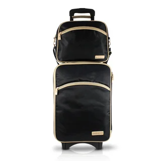 Jacki Design Essential 2-piece Carry On Rolling Luggage Set