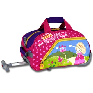 J World Princess Kids 17-inch Rolling Duffel Bag