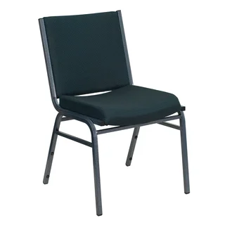 Santem Green Upholstered Stack Dining Chairs