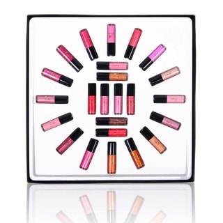Shany Bright Shimmer Long-lasting Sparkle & Shine Mini Lip Gloss (Set of 24 )