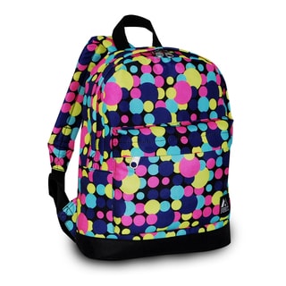 Everest 13-inch Basic Small Junior Multi-colored Polka Dot Pattern Backpack