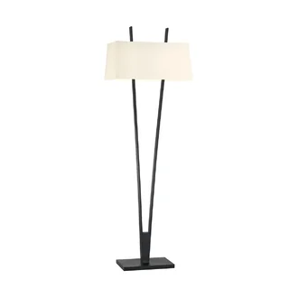 Sonneman Lighting Satin Black V Floor Lamp