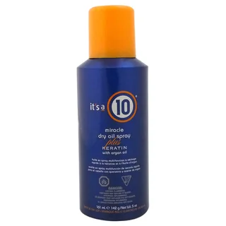 It's a 10 Miracle Dry Oil 5-ounce Spray Plus Keratin