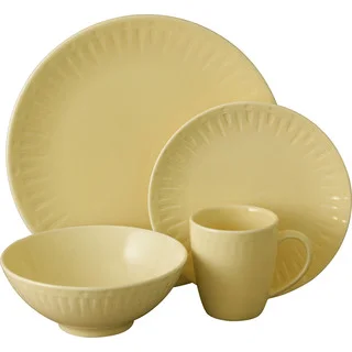 Sango Contempo Cream 16-piece Dinnerware Set