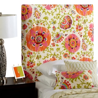 Humble + Haute Prescott Twin Size Pink Floral Upholstered Headboard