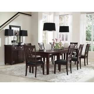 Simply Solid Asha Solid Wood 8-Piece Dining Collection