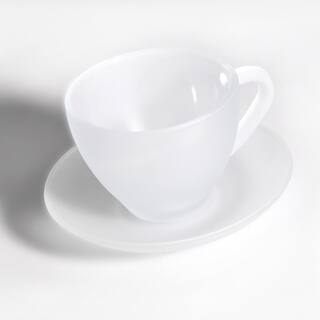 Berghoff Studio Frosted 8-piece Tea Cup and Saucer Set