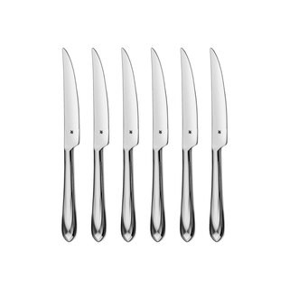 WMF Juwel Steak Knives Stainless Steel Grey (Set of 6)