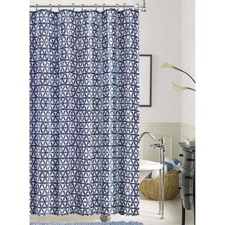 Iron Gate Geometric Polyester Shower Curtain