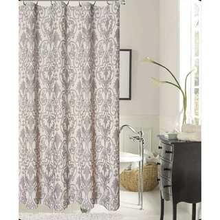 LaVista Damask Polyester Shower Curtain