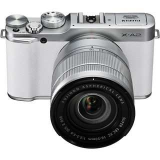 Fujifilm X-A2 Mirrorless Digital Camera with 16-50mm Lens (White)