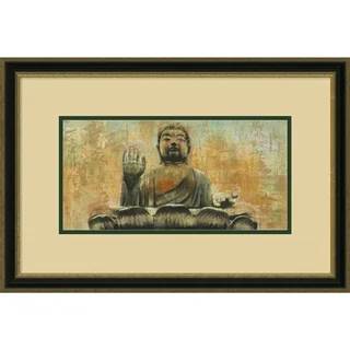 Dario Moschetta 'Buddha the Enlightened' Framed Art Print 25 x 17-inch