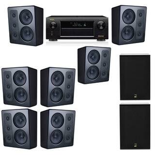 M&K Sound MP300 Monitor Speaker 7.2 X12 Denon AVR-X5200W