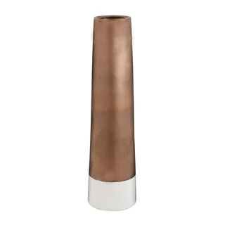 Dimond Home Dip Two-Tone Ceramic Tubular Vases
