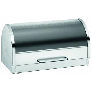 WMF Breadbox with Fold Down Lid, Stainless Steel