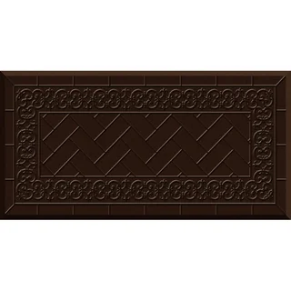 Comfort Mate Backsplash Chocolate Kitchen Mat (20x39)