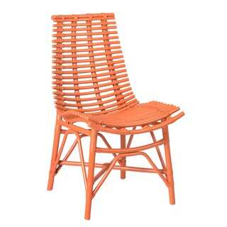 Carson Modern Orange Washed Chair