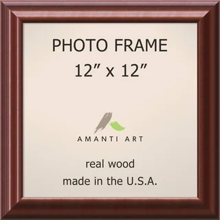 Luminous Walnut Photo Frame 14 x 14-inch