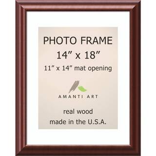 Luminous Walnut Photo Frame 17 x 21-inch