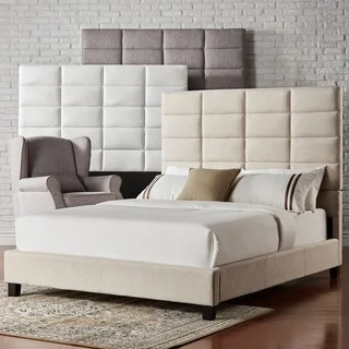 INSPIRE Q Tower High Profile Upholstered Queen-sized Headboard