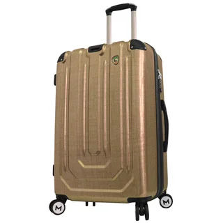 Mia Toro ITALY Macchiolina Polish Hardside 26-inch Spinner Upright Suitcase