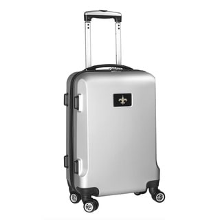 Denco Sports NFL New Orleans Saints 20-inch Hardside Carry On Spinner Upright Suitcase